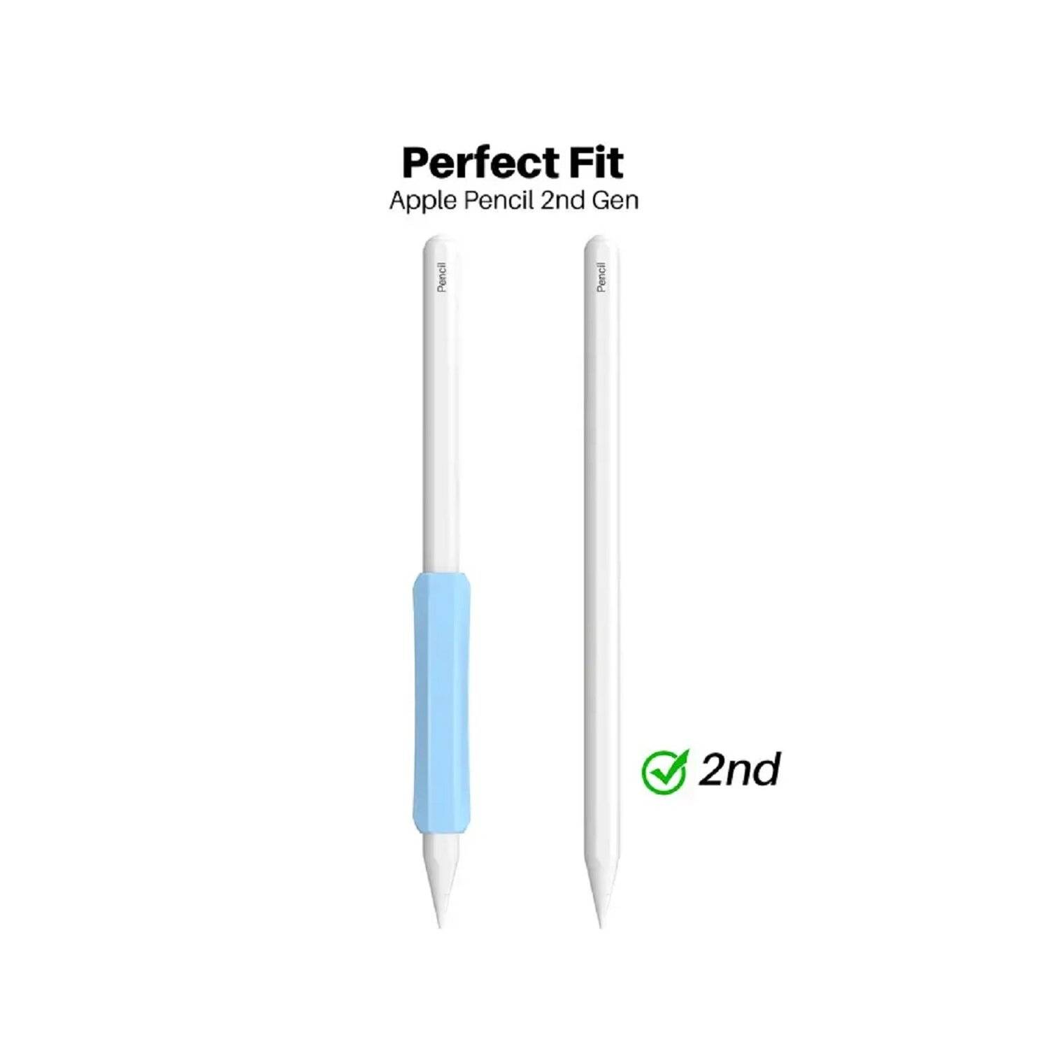 3 Stück Silikonhalter Set von Silikonhaltern für Tochpens, Hellblau, Mitternachtsblau, Schwarz