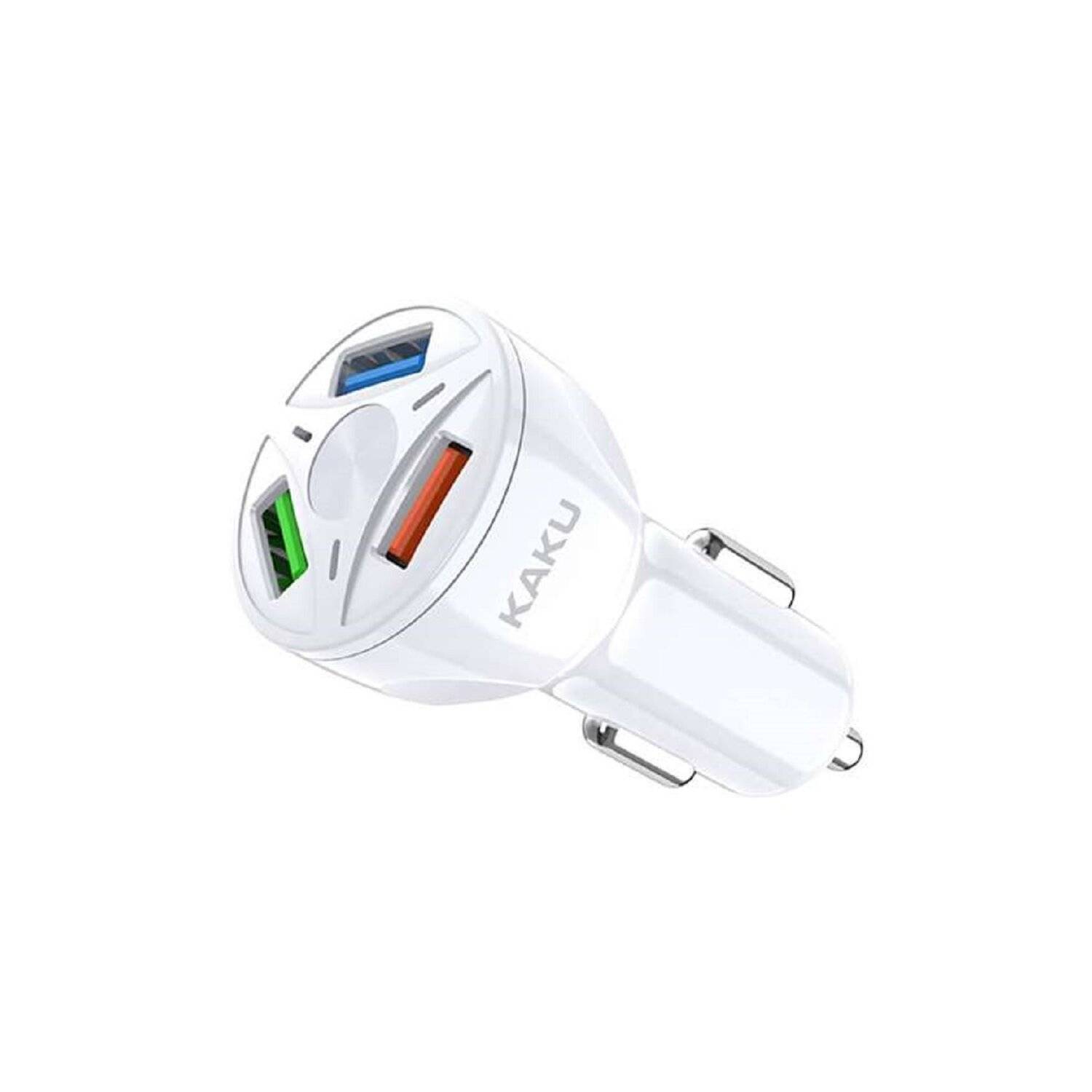 Kaku KSC-486 20W Autoladegerät KFZ-Ladegerät 4.8A 3x USB Quick Charge 3.0 Weiß