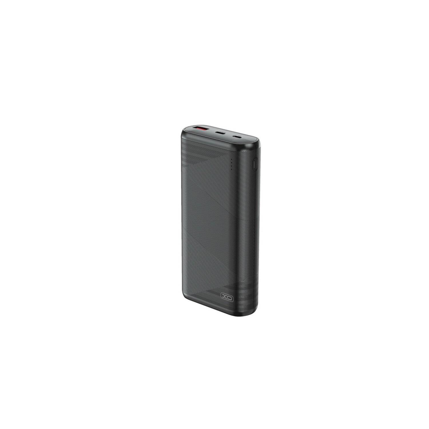 XO Powerbank PR150 20000mAh QC18W PD 20W, schwarz