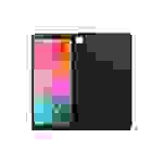 Slim Case Cover kompatibel mit Samsung Galaxy Tab S9 Flexible Silikonhülle Schwarz