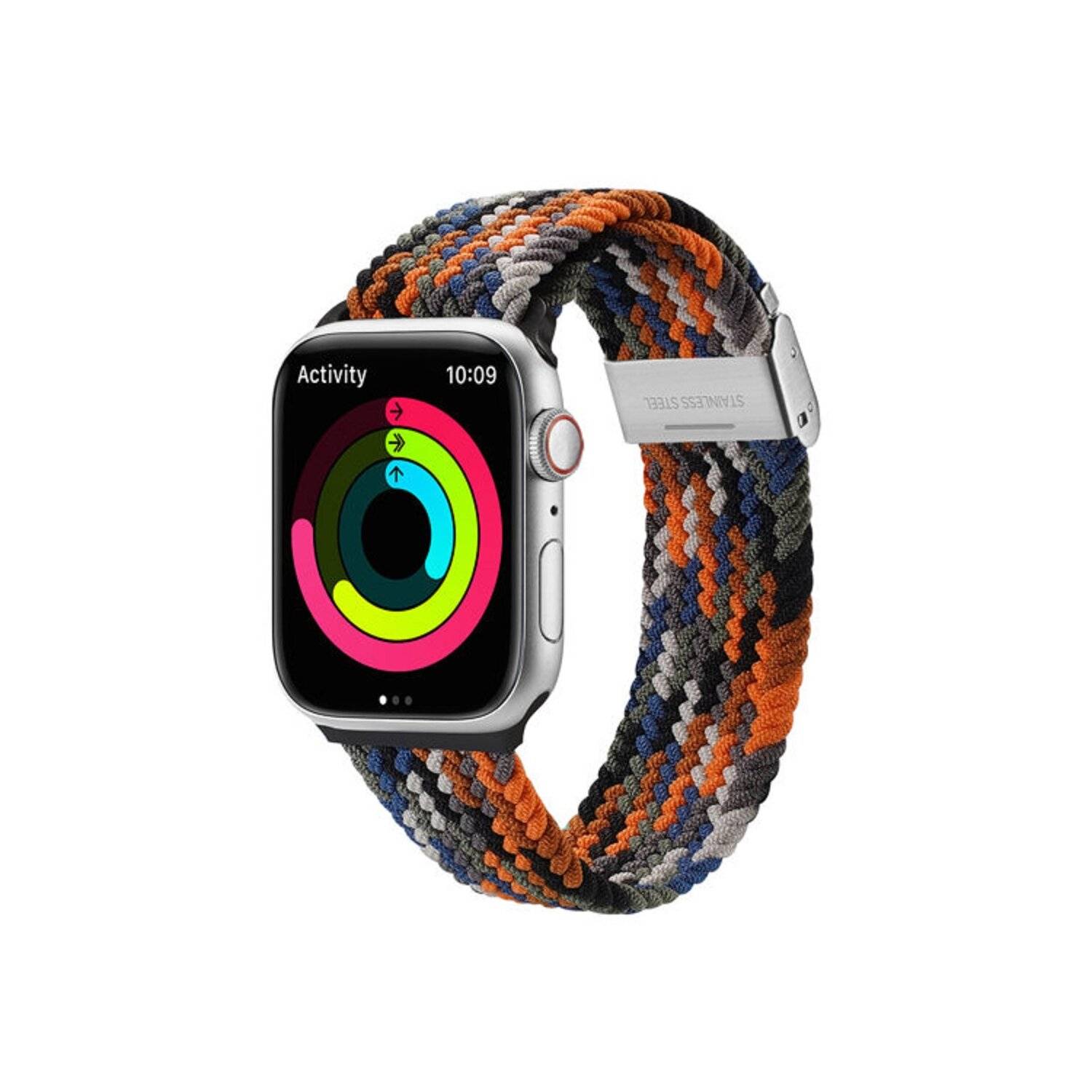 Dux Ducis Strap (Mixture II Version) Armband für Apple Watch Ultra, SE, 8, 7, 6, 5, 4, 3, 2, 1 Camouflage 42/44/45 mm