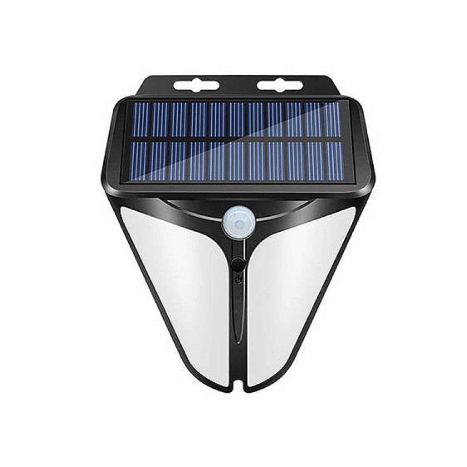 Superfire FF11-F Solarleuchte , 6W, 280lm, 1500mAh Außenbeluchtung Bewegungsmelder Schwarz