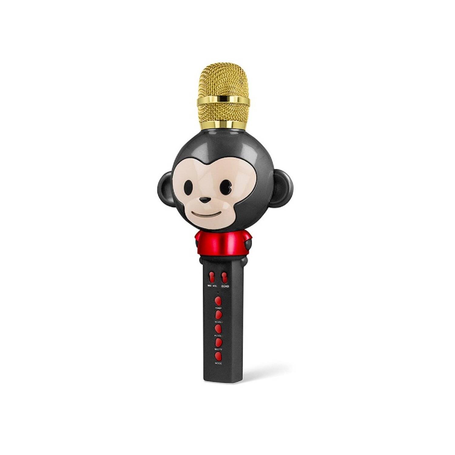 Maxlife Bluetooth-Mikrofon mit Lautsprecher Animal MX-100 schwarz