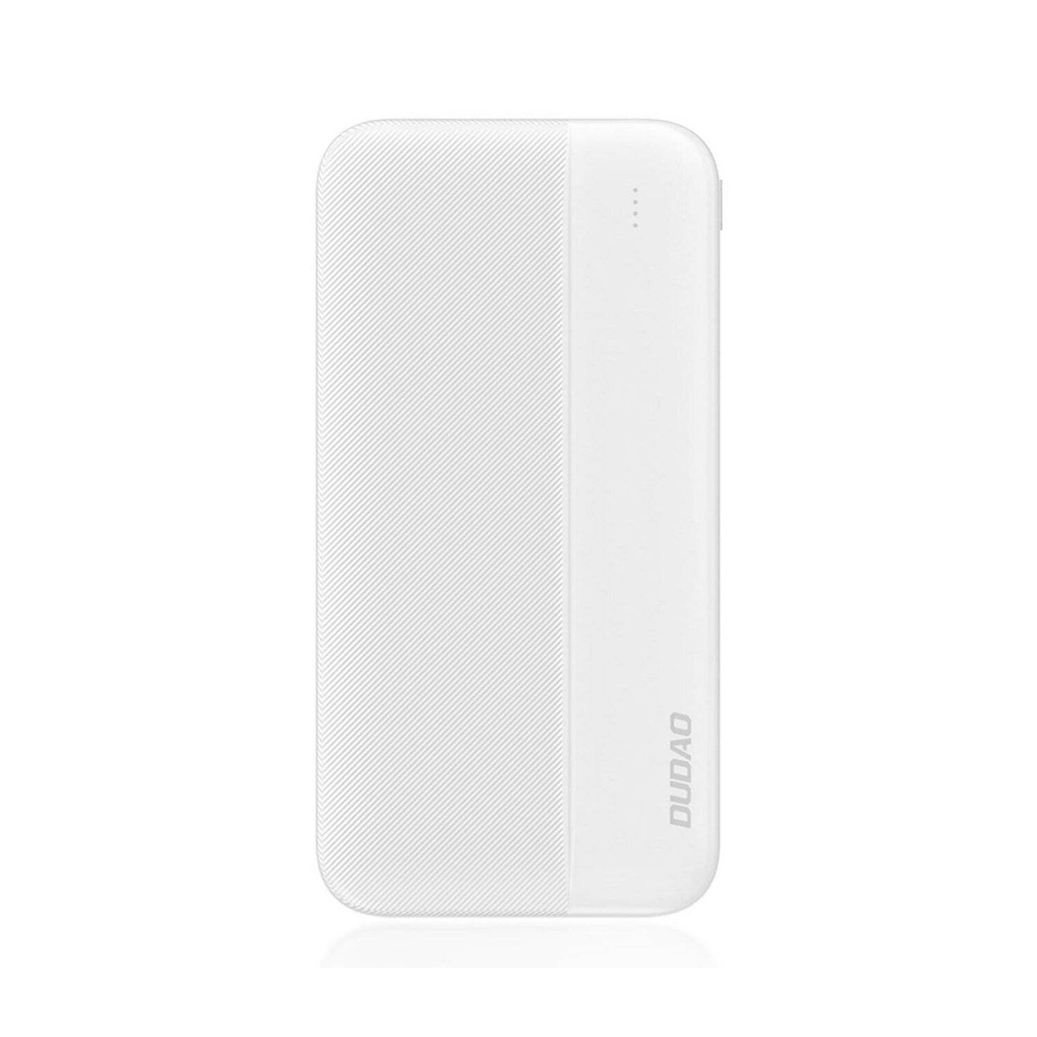 Dudao Powerbank Akkukapazität 20000mAh 2x USB-A Anschluss 10W Ladegerät (K4S+) Weiß
