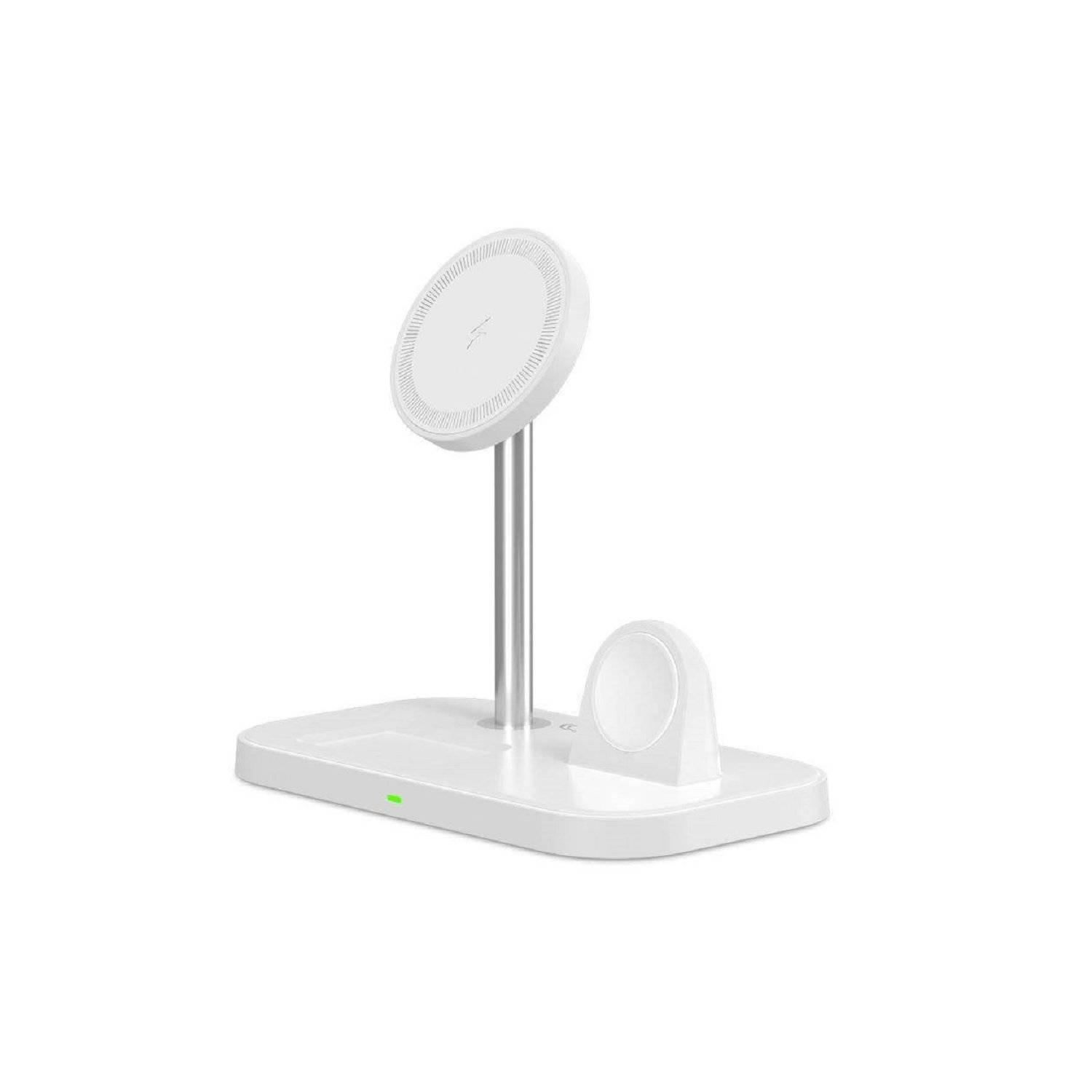 Tech-Protect A22 15W Wireless Magnetic Charger 3in1 für Smartphones mit MagSafe, Kopfhörer, Smartwatch Weiß