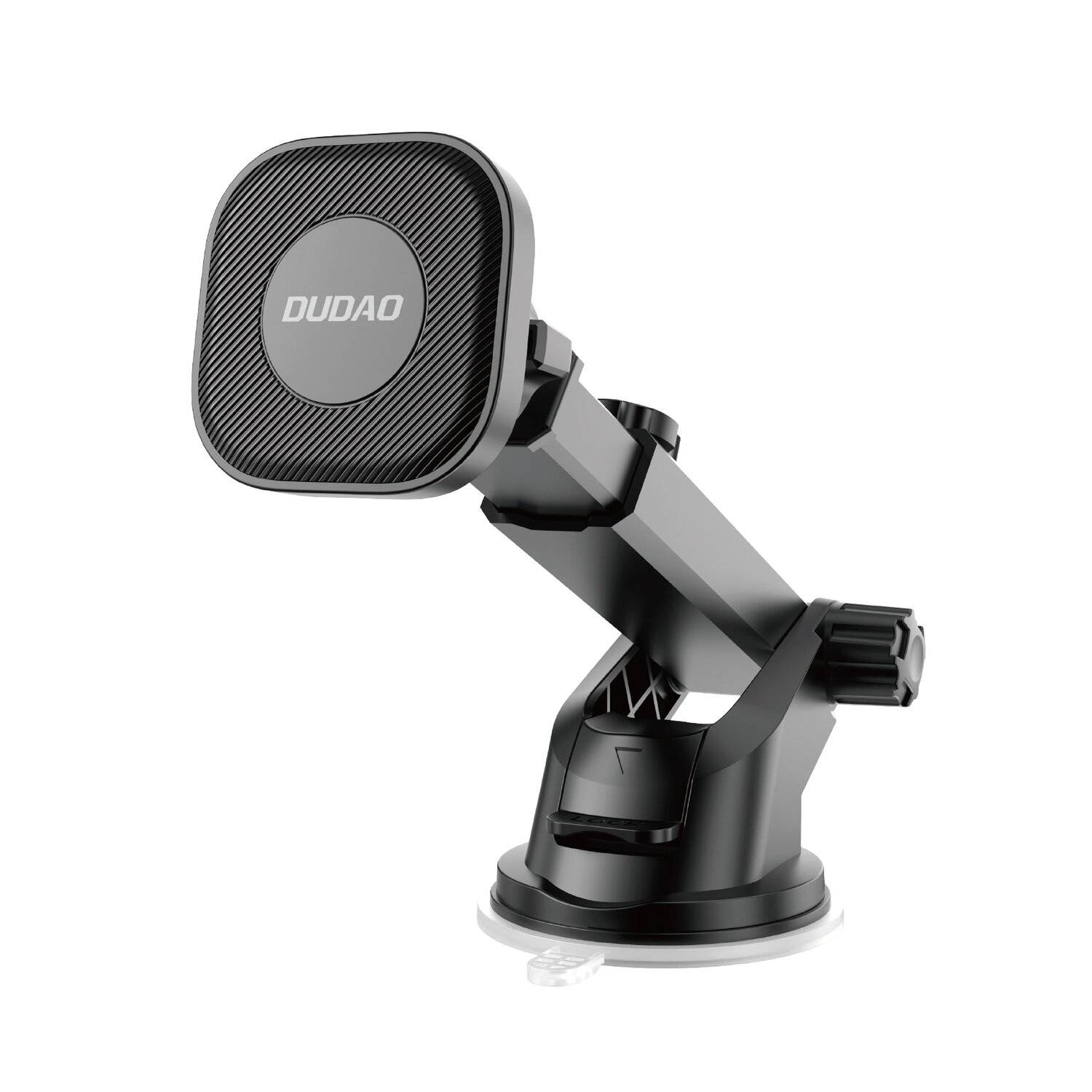 Dudao magnetischer Autotelefonhalter mit Teleskoparm KFZ-Halterung Handyhalterung Schwarz (F6Max)