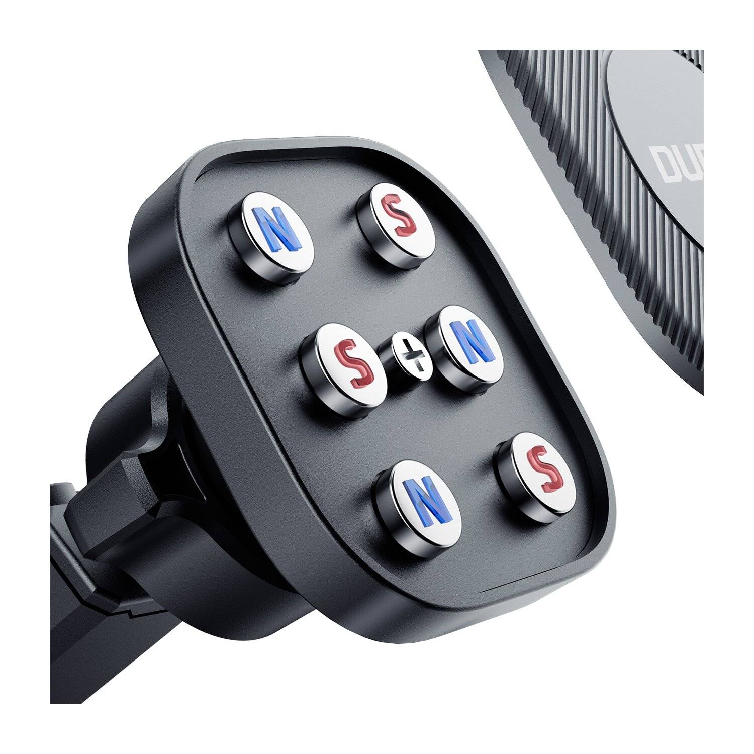 Dudao magnetischer Autotelefonhalter mit Teleskoparm KFZ-Halterung Handyhalterung Schwarz (F6Max)