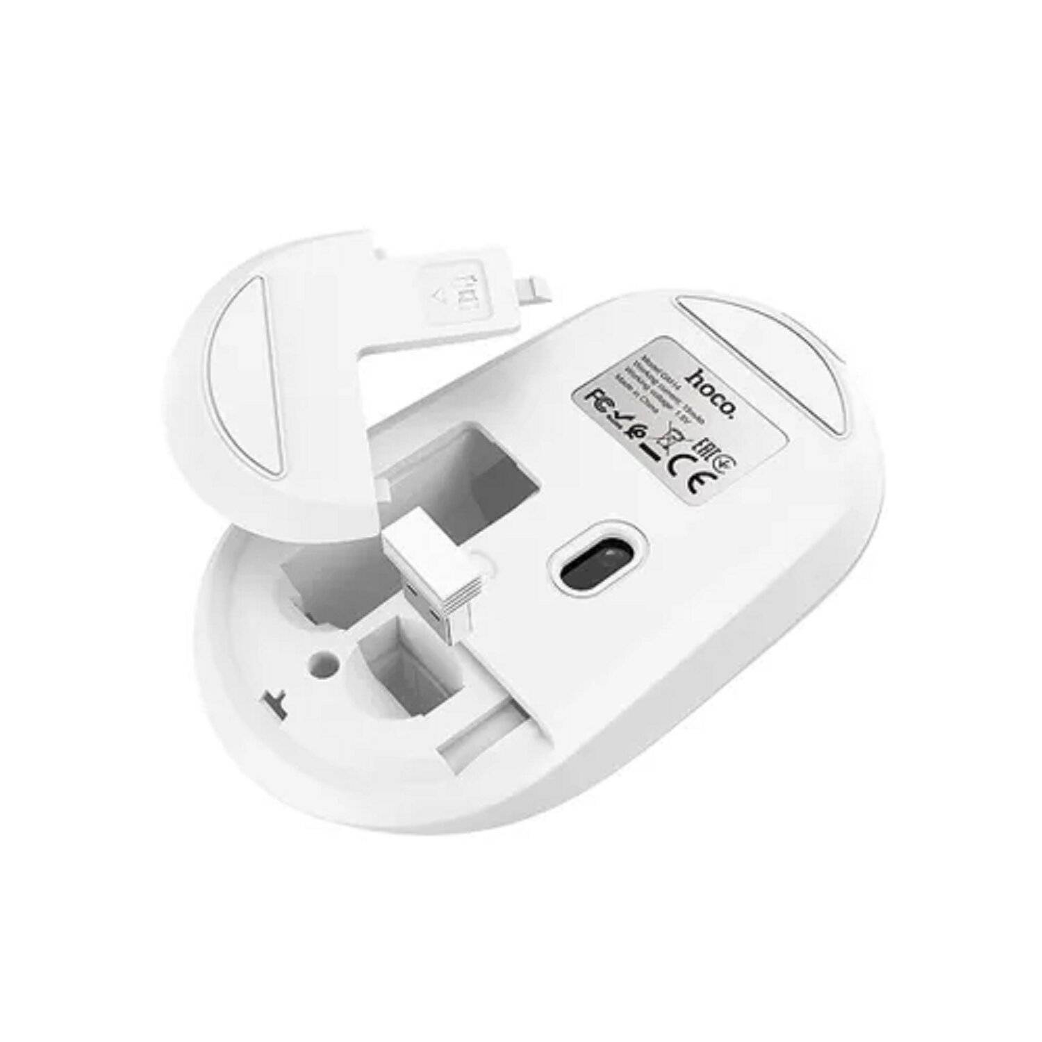 HOCO Funkmaus / Computermaus Platinium 2.4G GM14 weiß