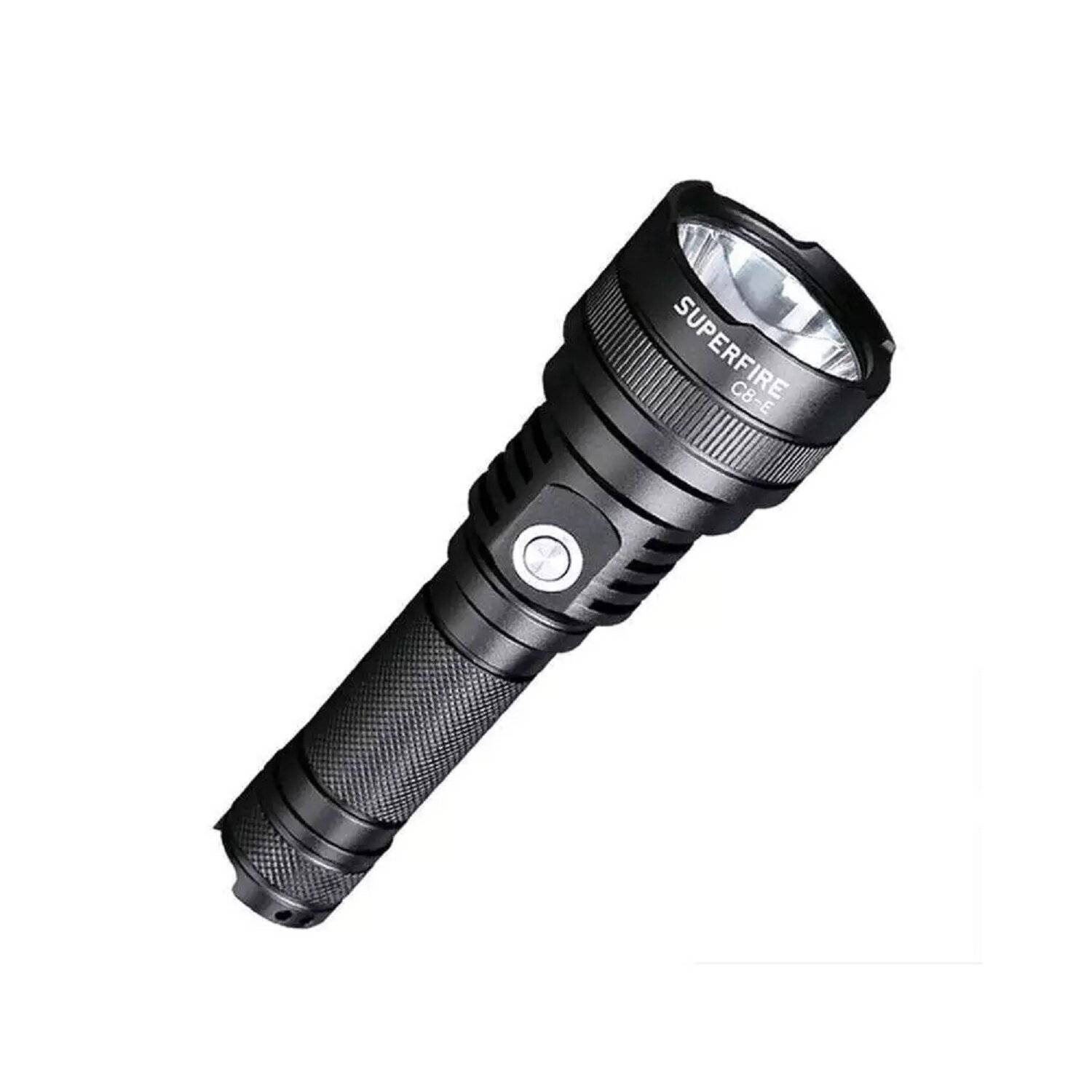Superfire C8-E Taschenlampe, 320lm wasserabweisend 5 Beleuchtungsmodi