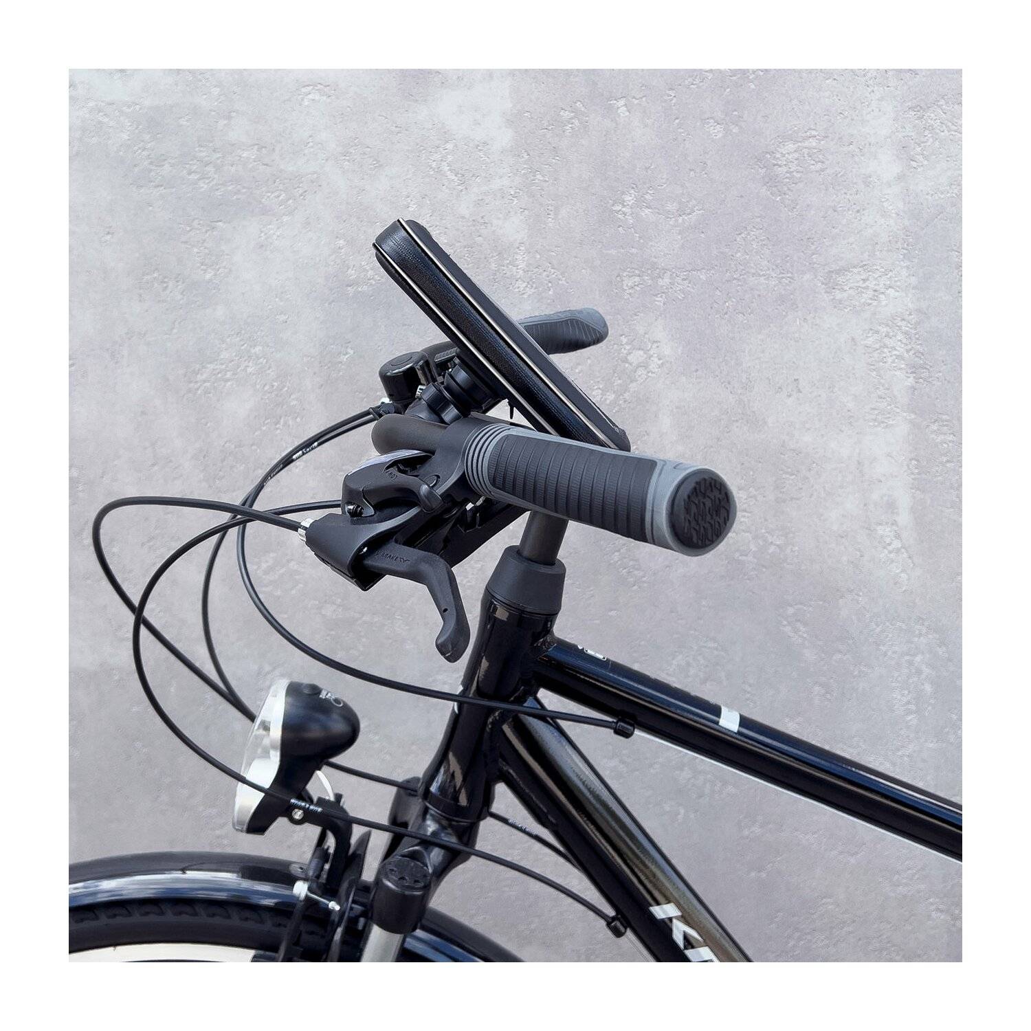 Wozinsky Smartphonehalterung für Fahrrad, Motorrad, Roller schwarz