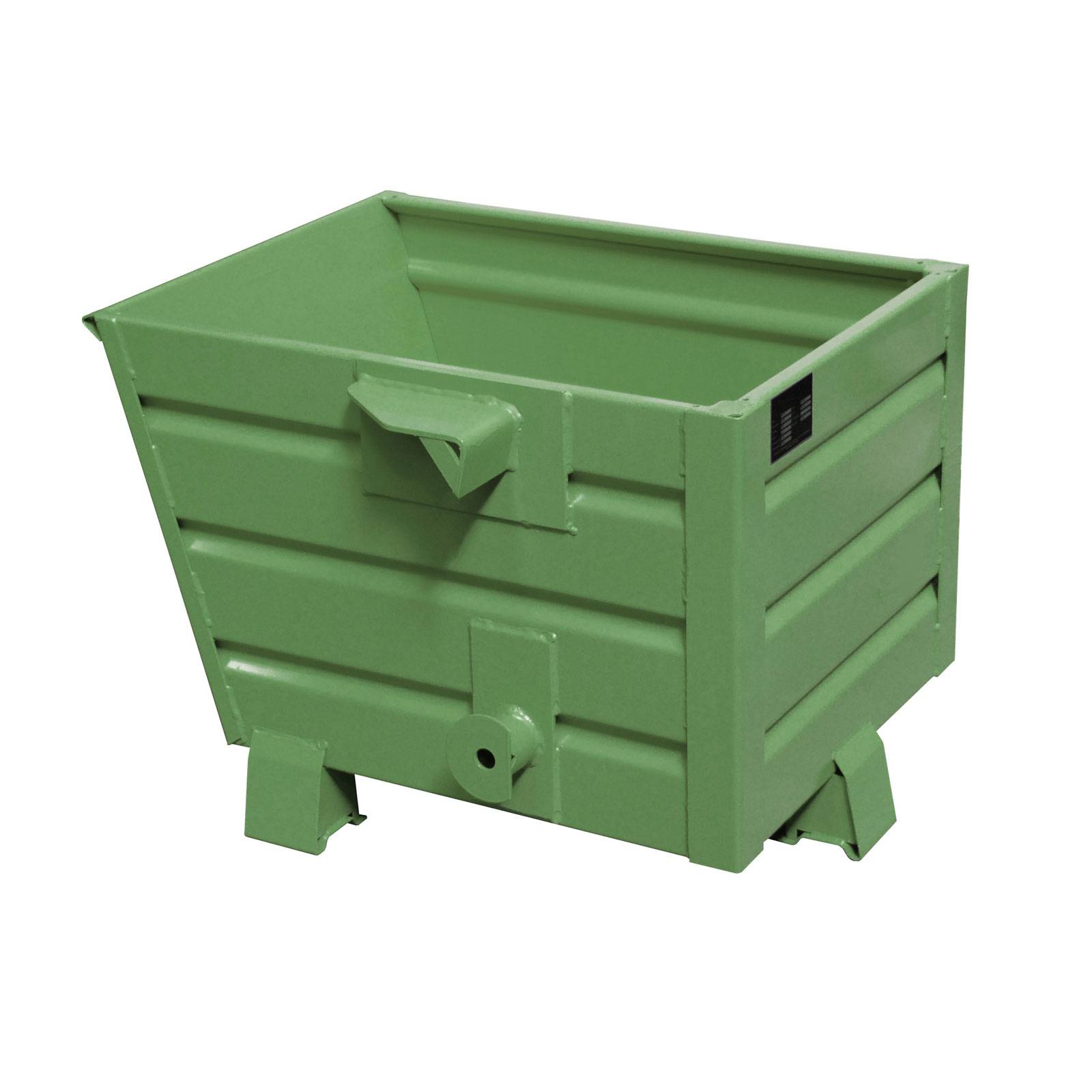 Späne-Stapelkipper BSS 30, lackiert, Resedagrün