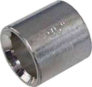 Eine silberne Metallfassung, mit '32' graviert, zum Festziehen von Muttern oder Schrauben.