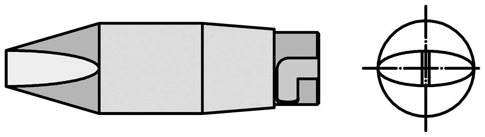 HT 2 Lötspitze Meißelform 5,2 mm, B: 5,2 mm D: 1,2 mm