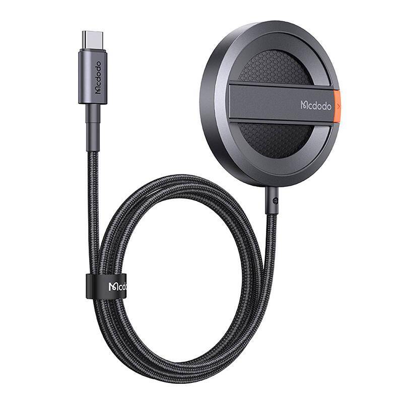 Mcdodo CH-5500 Wireless Charger, magnetisches Ladegerät mit Standfuß, MagSafe, 15W, grau