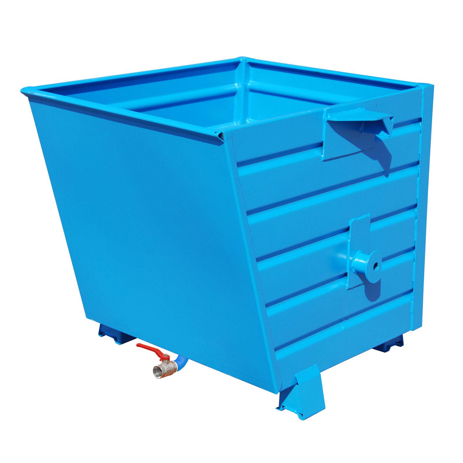 Späne-Stapelkipper BSL 55, lackiert, Lichtblau