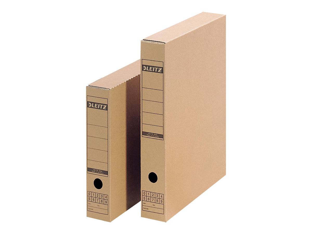 LEITZ Archivboxen braun 7,0 x 43,5 x 32,5 cm, 25 St.