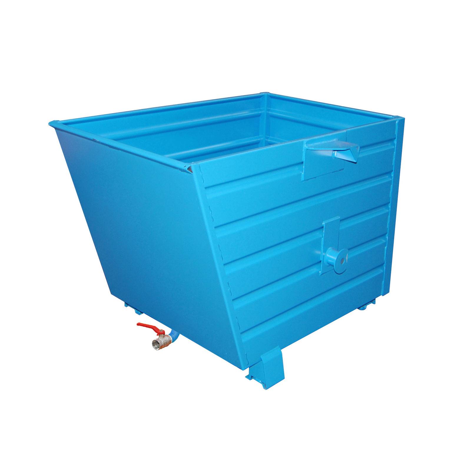 Späne-Stapelkipper BSS 70, lackiert, Lichtblau