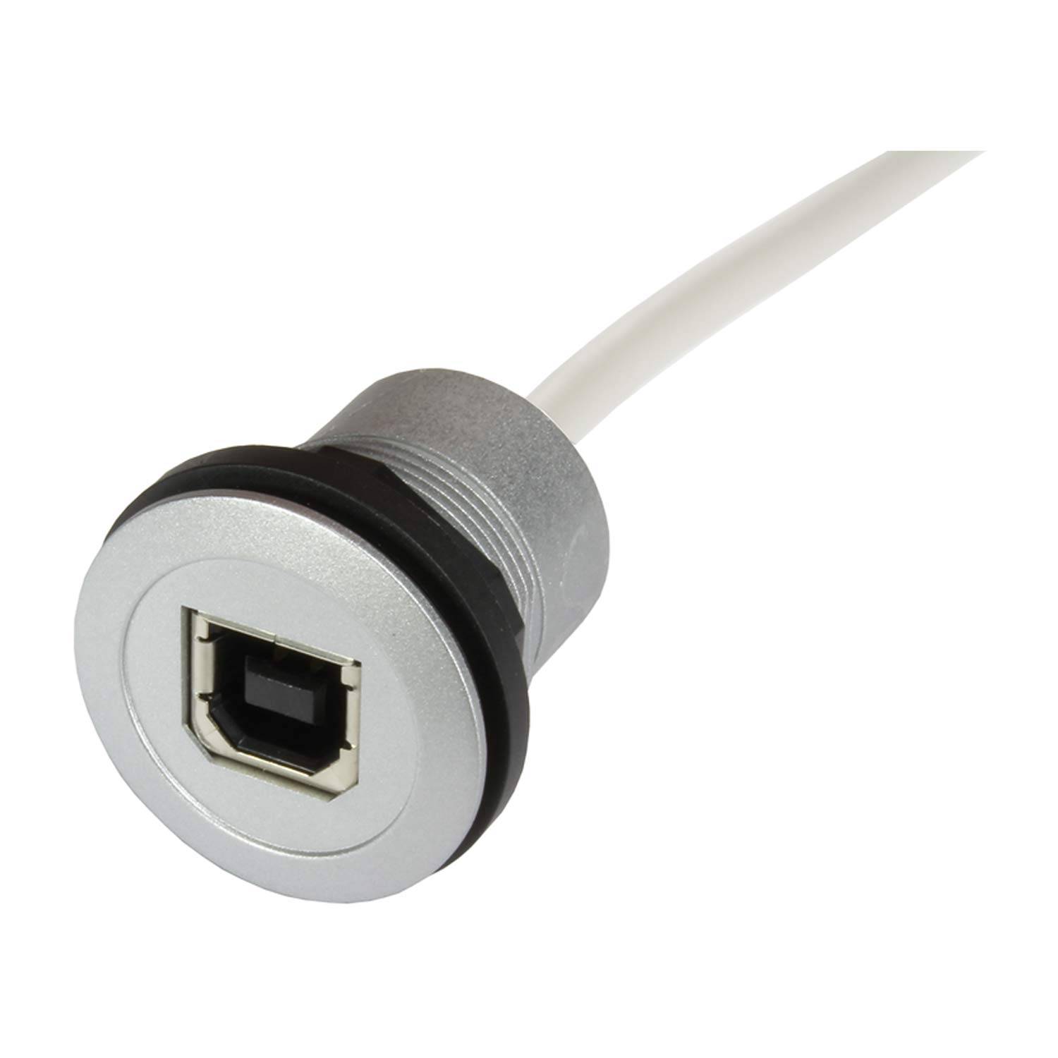 HARTING Serviceschnittstellen, USB 2.0, Kabellänge: 1,5 m, Art der Verbindung: Typ B Buchse - Typ B Steckverbinder - 1