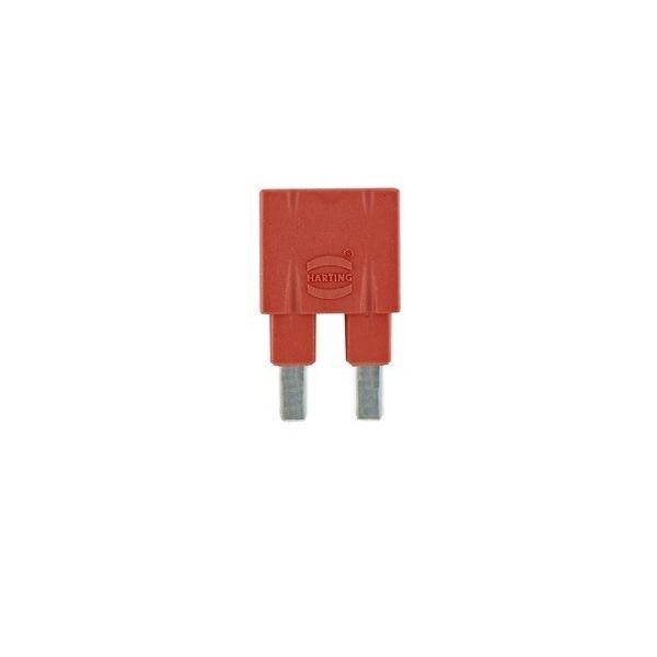 Harting Steckbrücke, 1x 2, längs, 09330009830