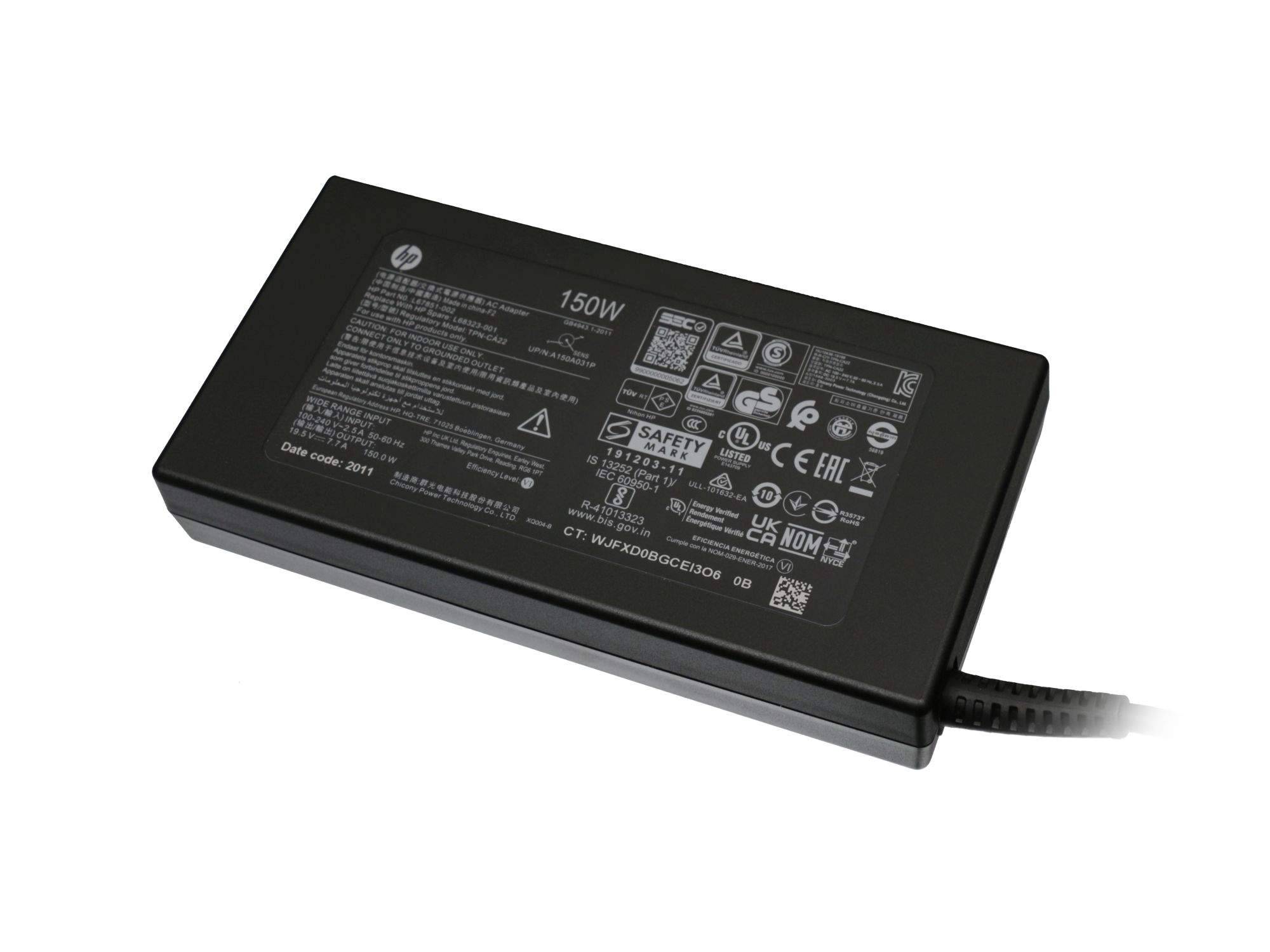 HP 463954-001 - Notebook - indoor - 110-240 V - 50/60 Hz - 150 W -
