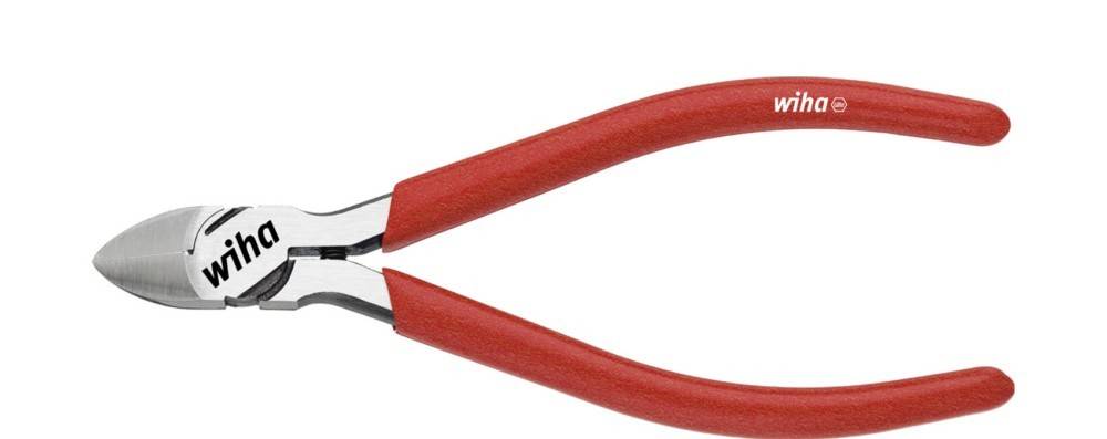 Rotgriffige Zangen mit Metallbacken und 