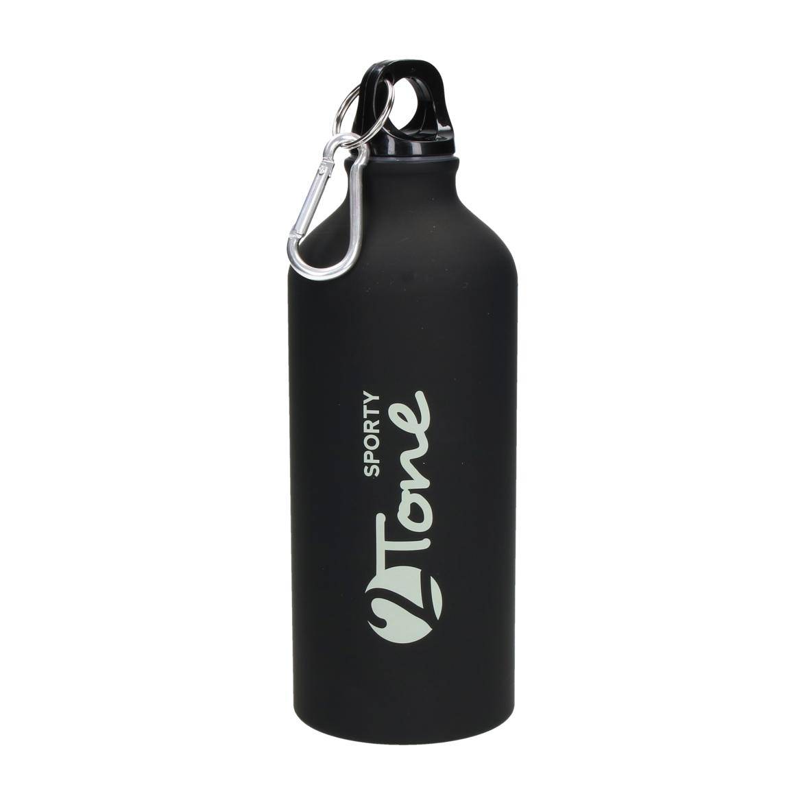 600 ml Wasserflasche To Go "Sporty-2Tone" aus Aluminium