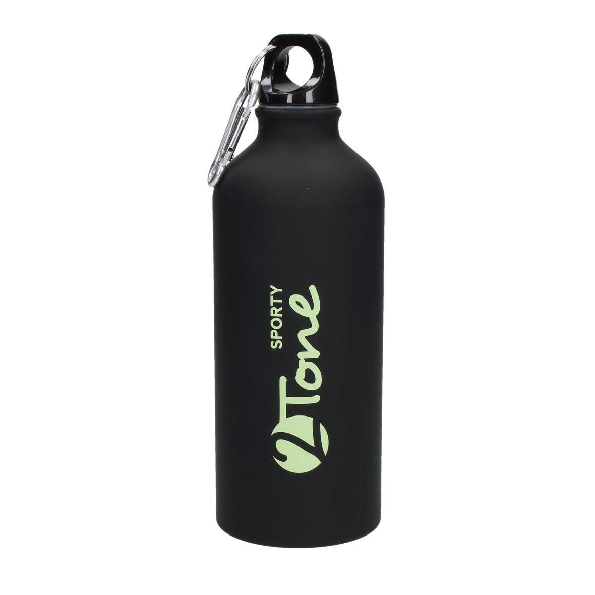 600 ml Wasserflasche To Go "Sporty-2Tone" aus Aluminium