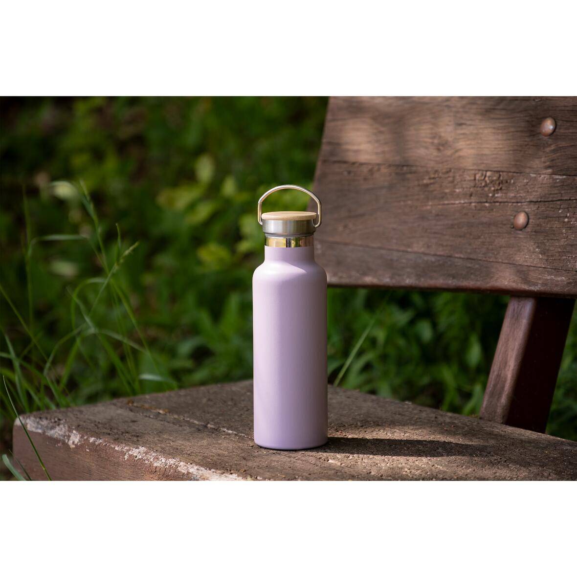 Doppelwandige Isolierflasche 500 ml auslaufsicher Edelstahl Flasche