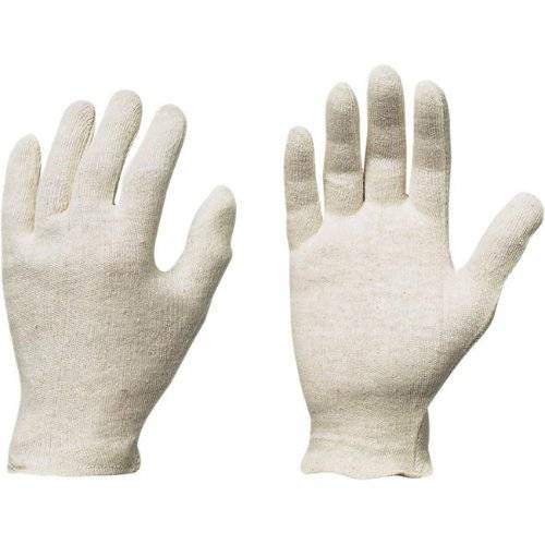 Trikothandschuh Jilin, weiß, Gr.8
