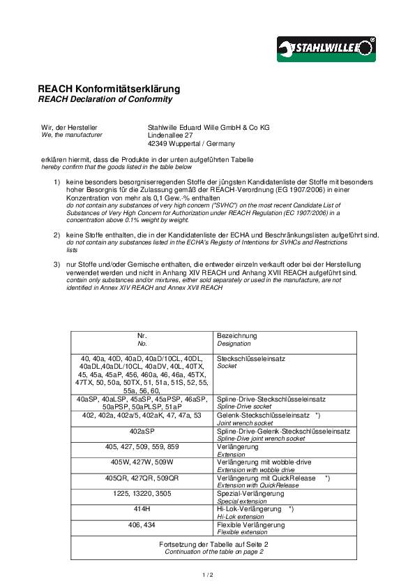 Steckschlüsseleinsatz 456 19 3/8 Zoll 6 kant SW 19mm L.32mm STAHLWILLE
