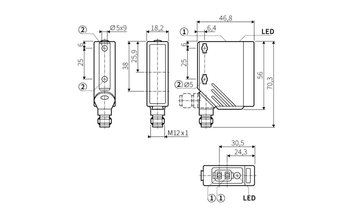 Farbsensor - AO703 - autosen
