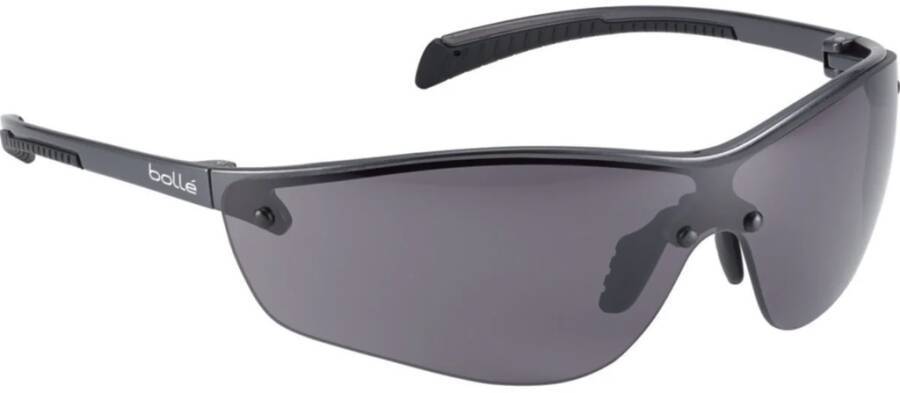 Schutzbrille SILIUM+ SILPPSF Rahmen anthrazit Scheibe grau Scheibenkennzeichnung 2C-1.2 1 FT KN CE Beschichtung PLATINU