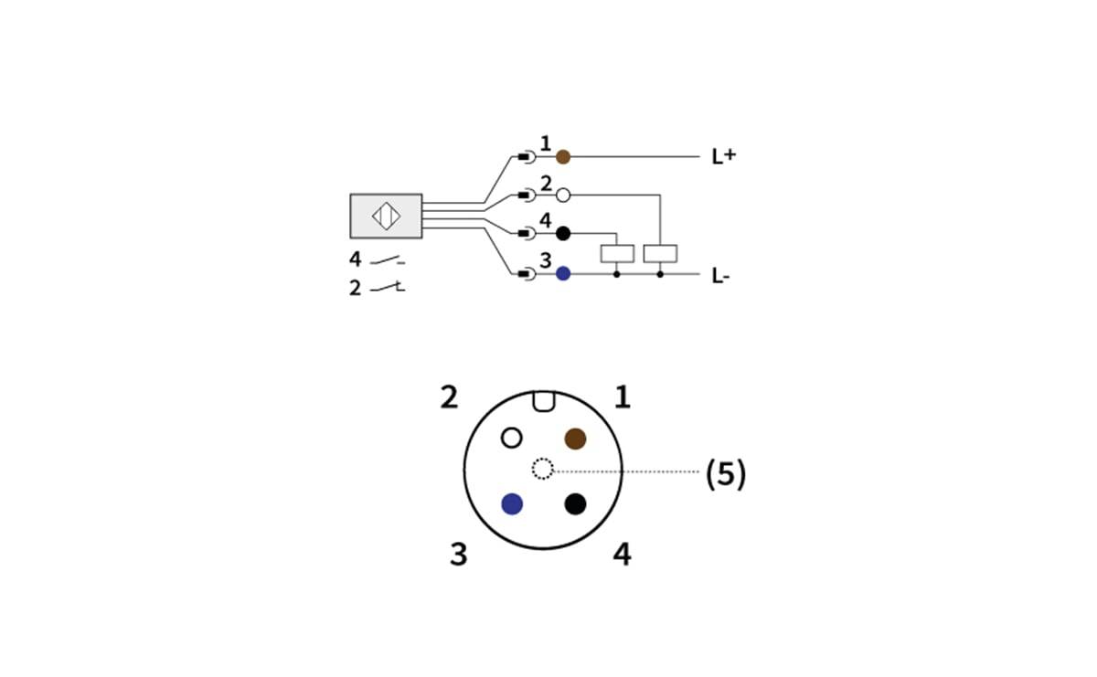 Induktiver Sensor Faktor 1 40 mm IP67 - AI067 - autosen