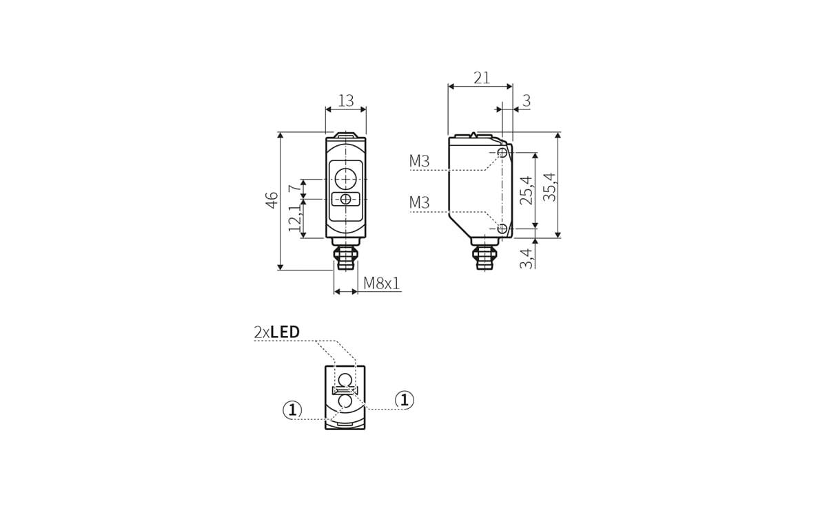 Laser-Reflexlichttaster - AL005 - autosen