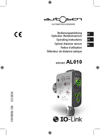 Laser-Distanzsensor - AL010 - autosen