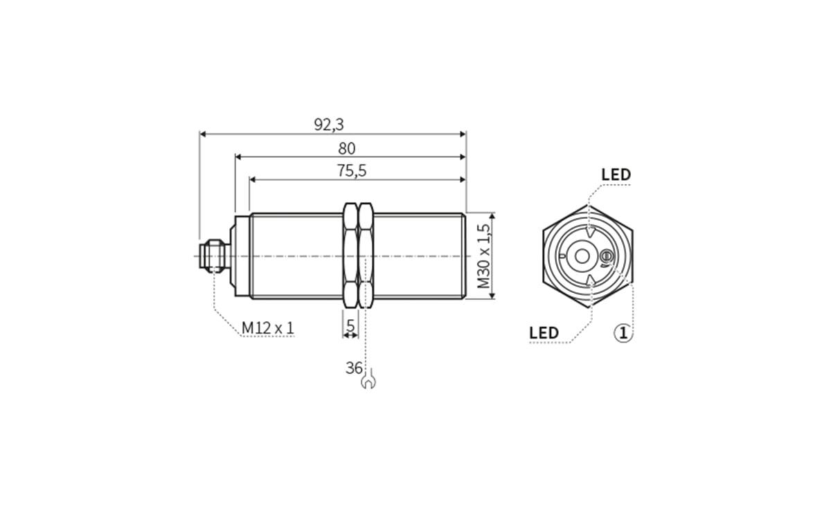 Drehzahlsensor mit IO-Link - AR005 - autosen