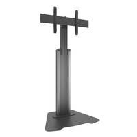 Chief Large FUSION Manual Height Adjustable Floor Stand - Aufstellung für flat panel - Silber - Bildschirmgröße: 102