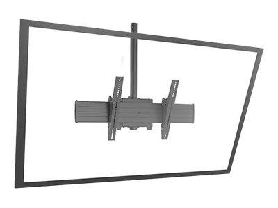 Chief Fusion X-Large Ceiling Display Mount - For Displays 55-100"" - Black - Montagekomponente (Deckenmontage, Halterahme
