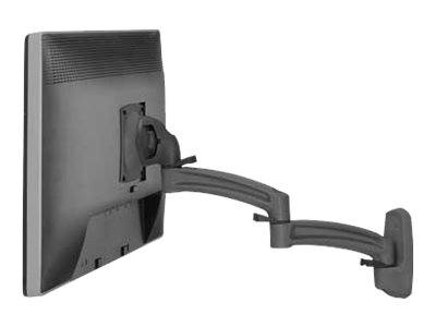 Chief Kontour TV Wall Mount Dual Monitor Arm - For Monitors 10-30" - Black - Befestigungskit (Anschlussplatte, Wandmont