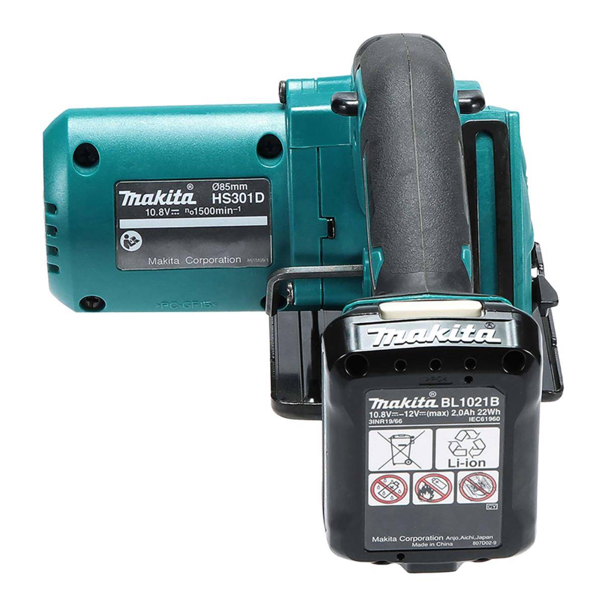 Makita Akku-Handkreissäge 12 V max • 1.500 U/min • 85 mm