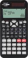 Rebell SC2080S - Tasche - Wissenschaftlicher Taschenrechner - 2 Zeilen - Batterie/Solar - Schwarz