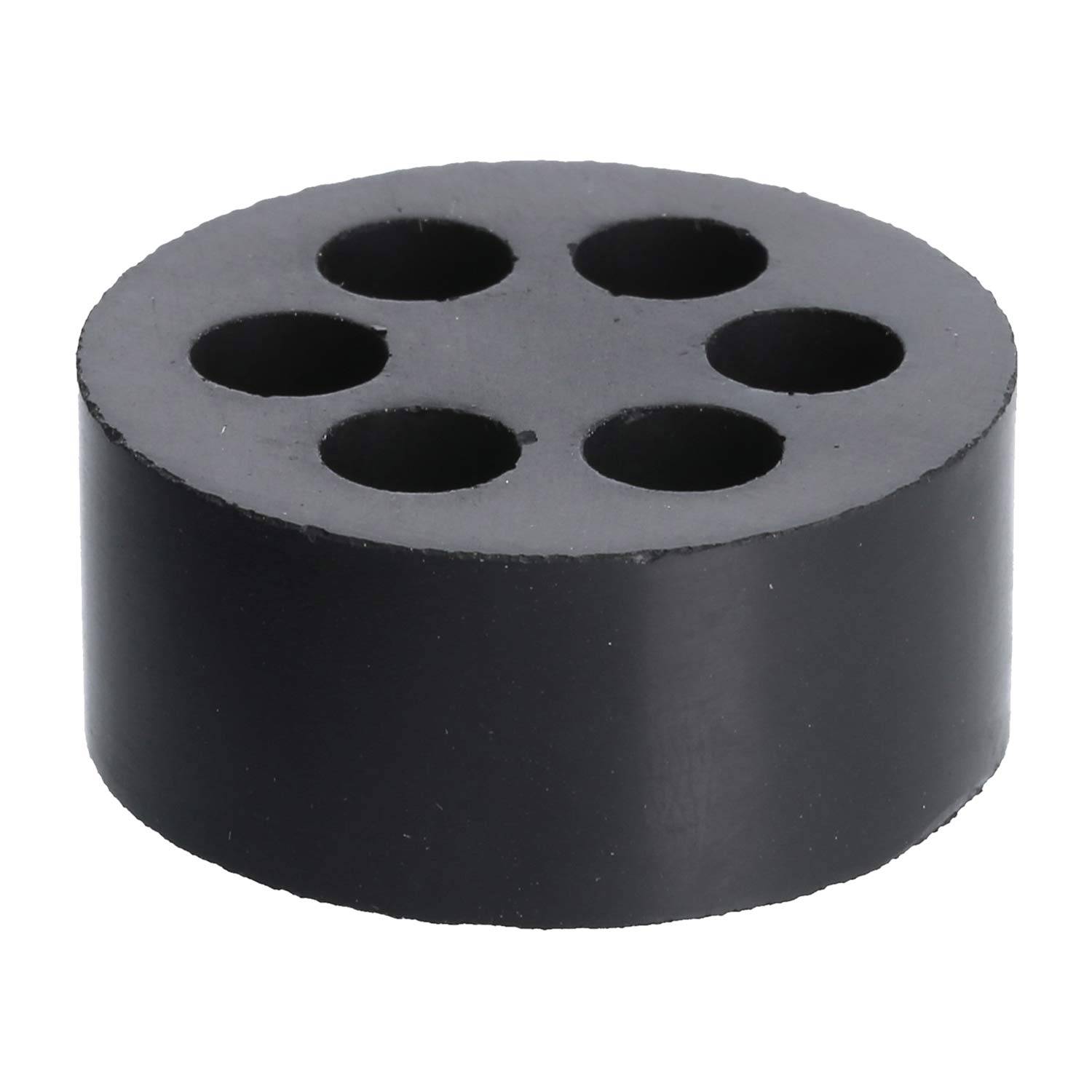 LAPP Mehrfachdichteinsatz für Verschraubung M40 DIX-M40670 Nitril-Butadien-Kautschuk (NBR) Farbe schwarz - 1 Stück