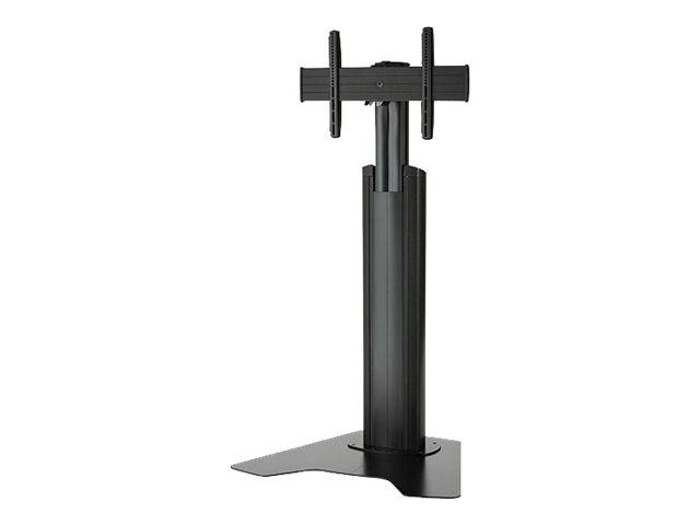 Chief Fusion Medium Height-Adjustable Floor Stand Display Mount - For Displays 32-65"" - Black - Aufstellung - für Flachb