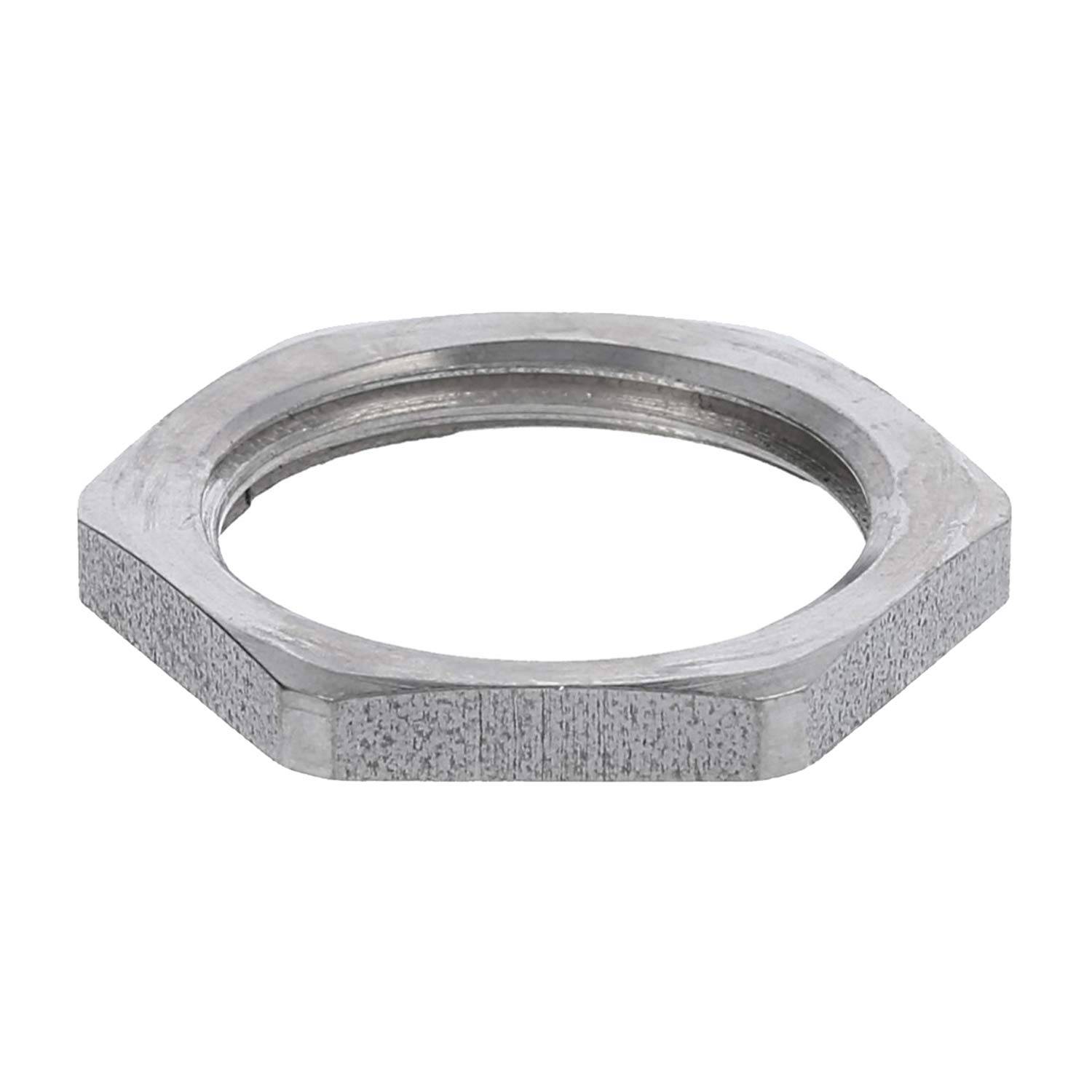 WISKA Edelstahlgegenmutter M20x1,5 GVA-M20 Sechskant Edelstahl (1.4305) Farbe silber - 1 Stück