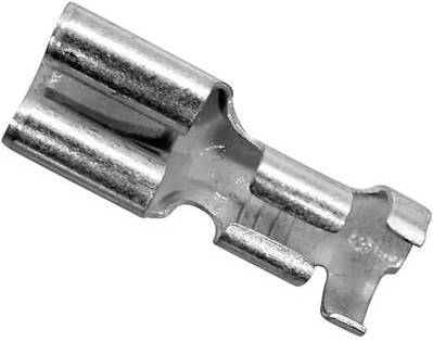 LappKabel Flachsteckhülse Steckbreite: 4.8 mm Steckdicke: 0.8 mm 180 ° Unisoliert 63501090 100 St