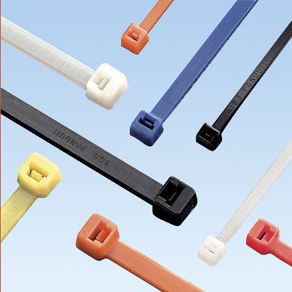 Panduit Pan-Ty - Kabelbinder - 18.8 cm - Gelb (Packung mit 100)
