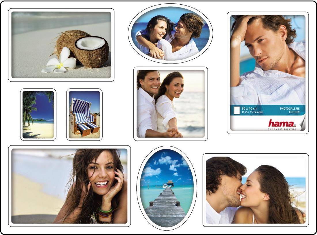 Hama Frameless Picture Holder Clip-Fix