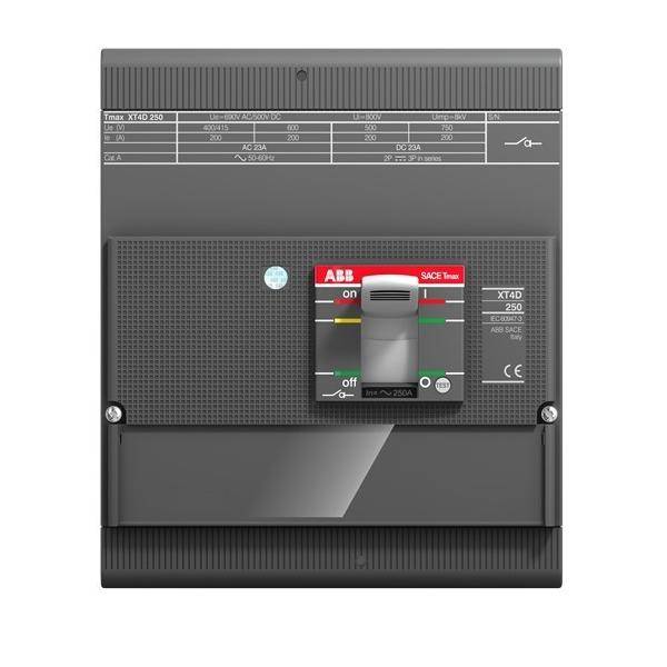 ABB Stotz S&J Kompakt. Lasttrennschalter XT4D 250 4p F F