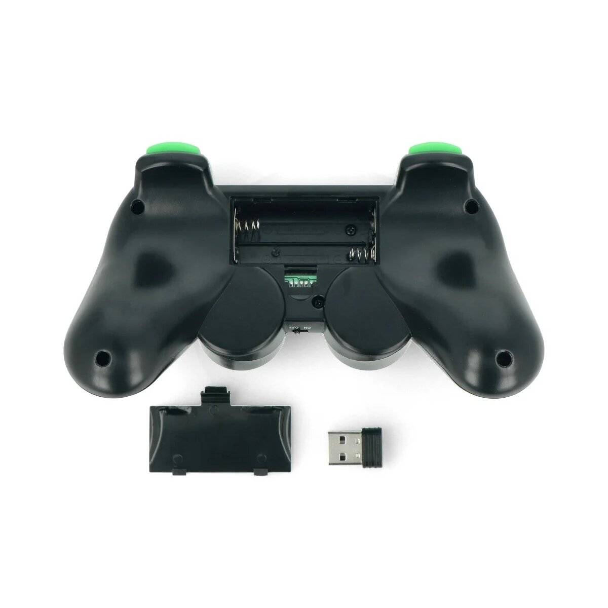 Gamepad Gladiator Esperanza Controller Gaming-Controller für Computer + PlayStation Schwarz-Grün