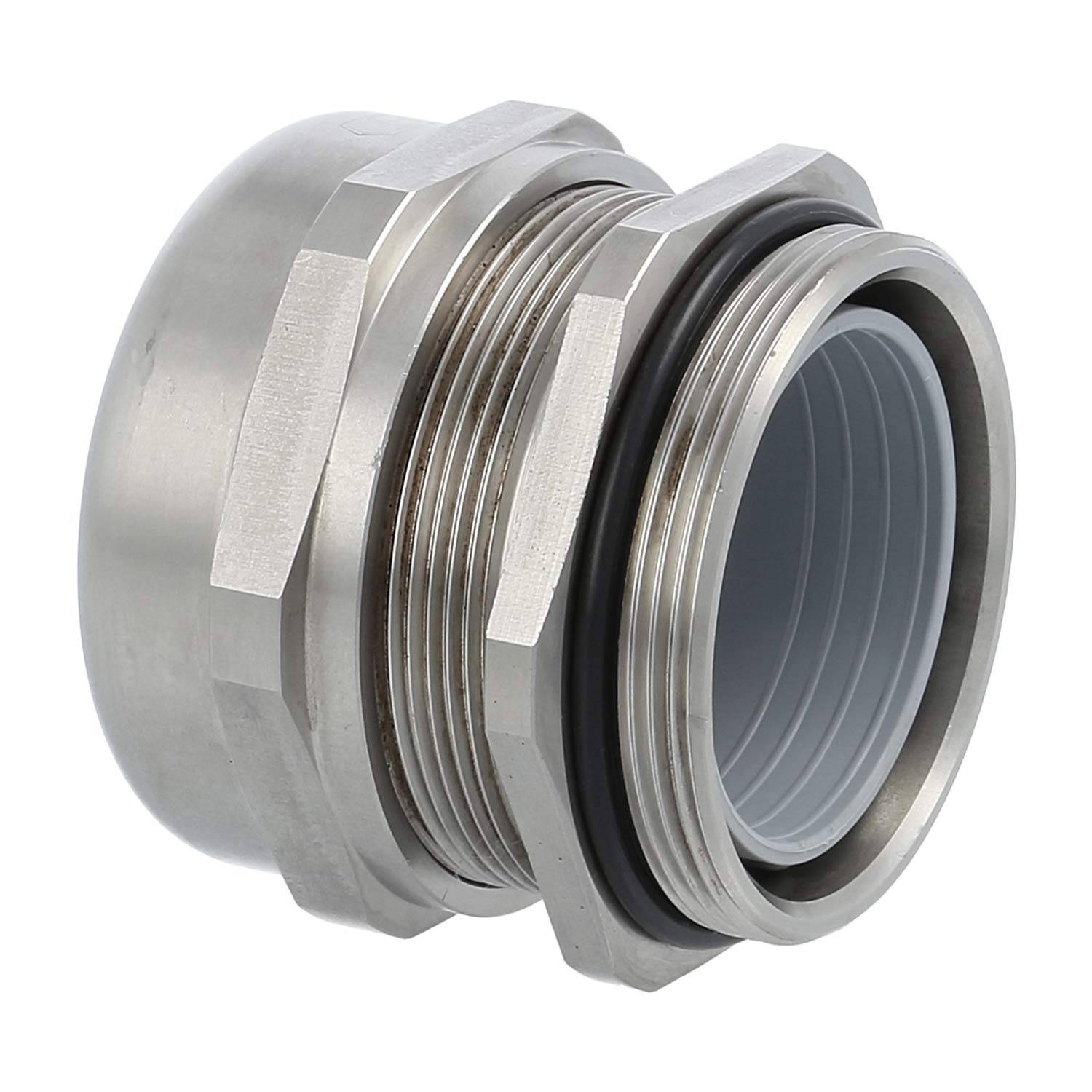 WISKA Edelstahlverschraubung M50x1,5 SVA-M50 inkl. O-Ring Edelstahl (1.4305) Gewindelänge 9,0mm - 1 Stück